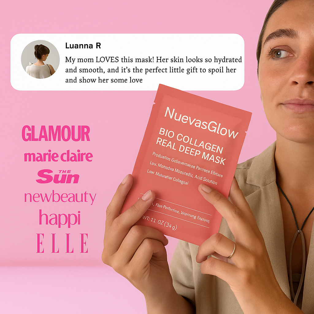 NúevasGlow Deep Collagen Mask
