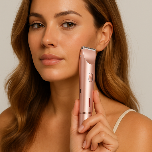 GlowGlyde™ - 2 in 1 Painless Hair Trimmer